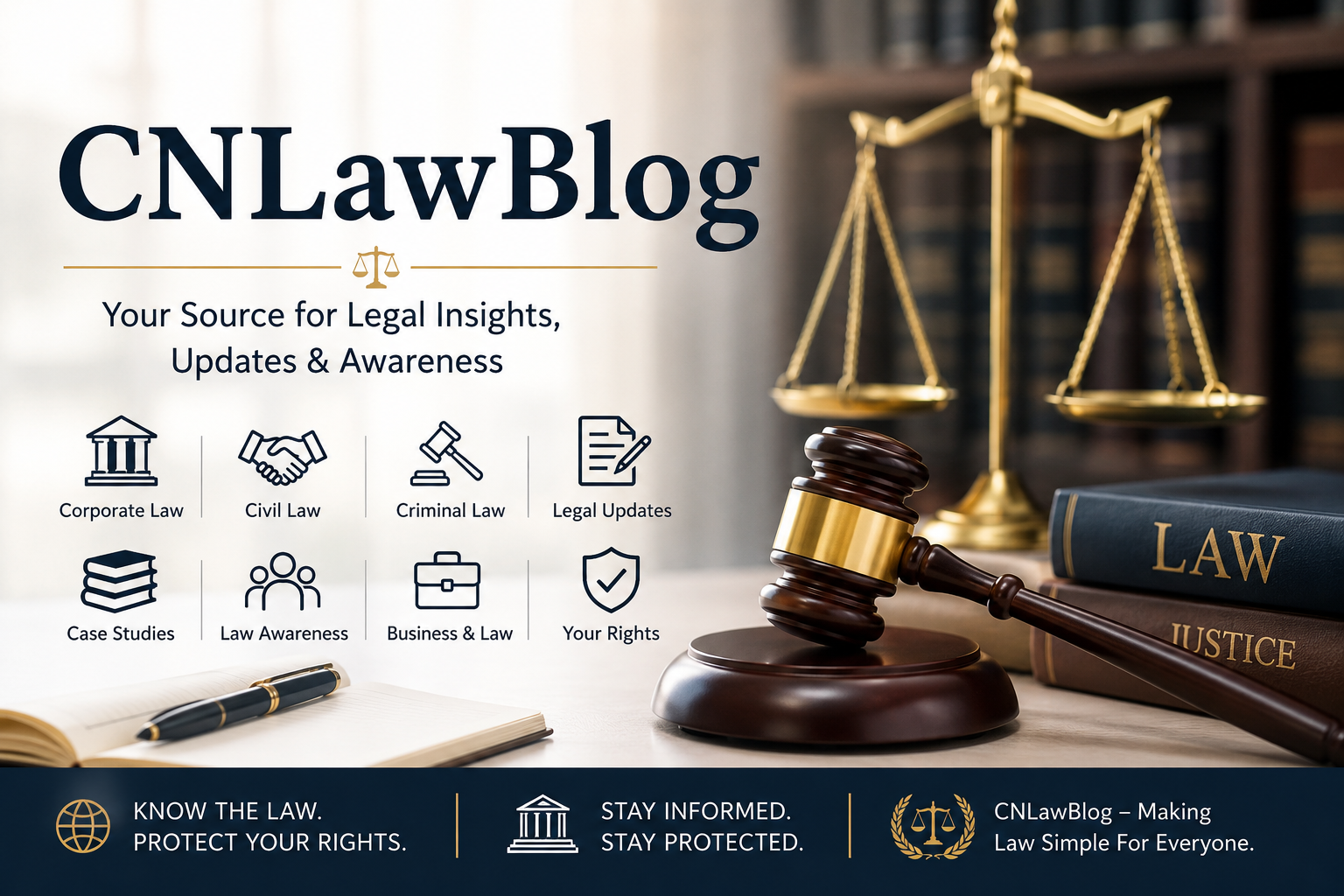 CNLawBlog: A Complete Guide to Legal Insights, Business Law, and Online Legal Awareness