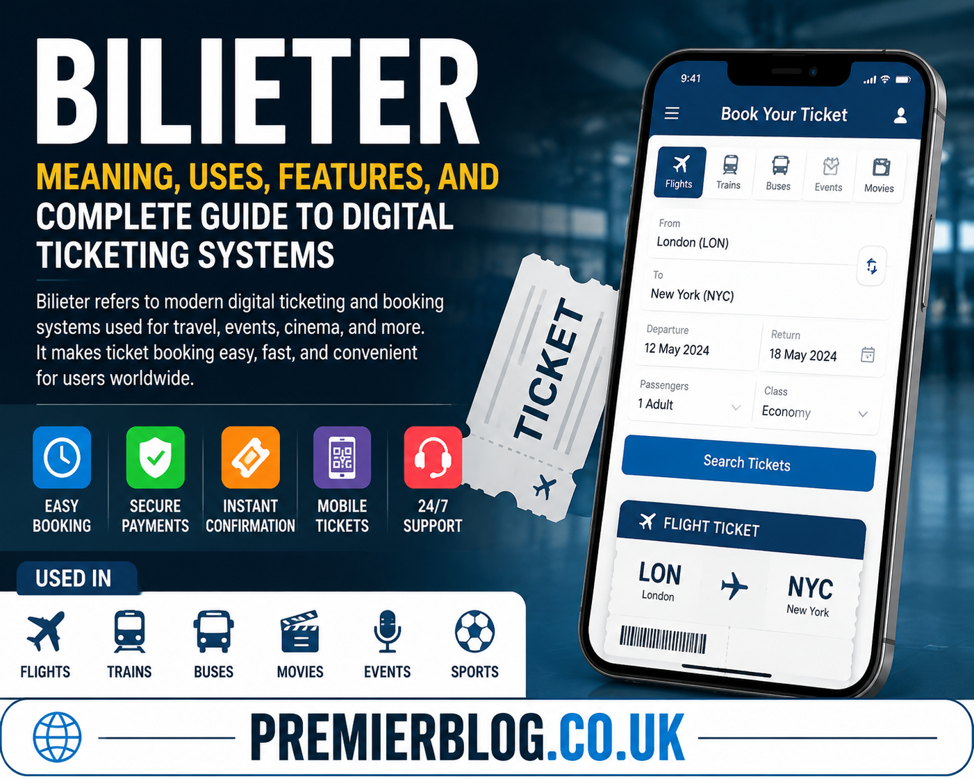 Bilieter: Meaning, Uses, Features, and Complete Guide to Digital Ticketing Systems