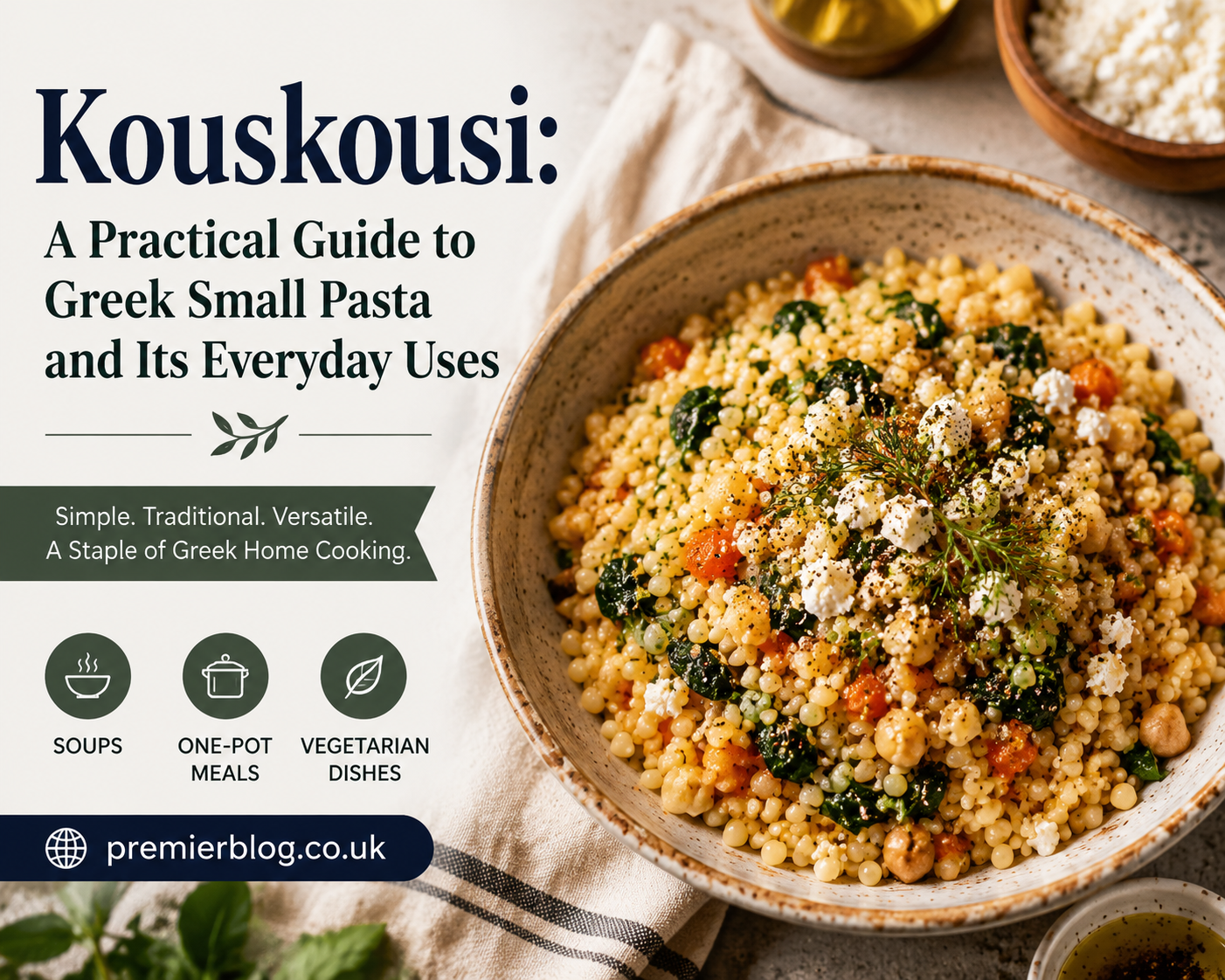 Kouskousi: A Practical Guide to Greek Small Pasta and Its Everyday Uses